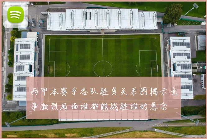 西甲本赛季各队胜负关系图揭示竞争激烈局面谁都能战胜谁的悬念